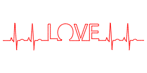 love-typography-hearts-pulse-8249719