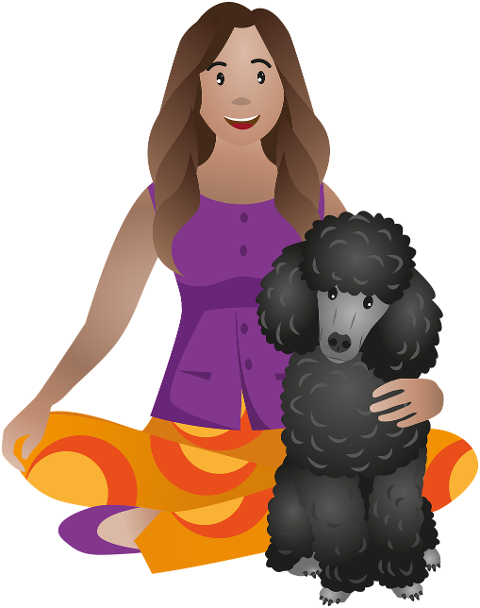 girl-dog-poodle-friends-pet-6941870