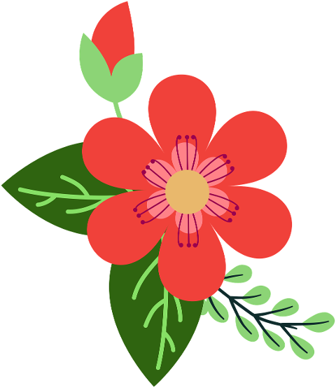 flower-plant-drawing-clip-art-7473531