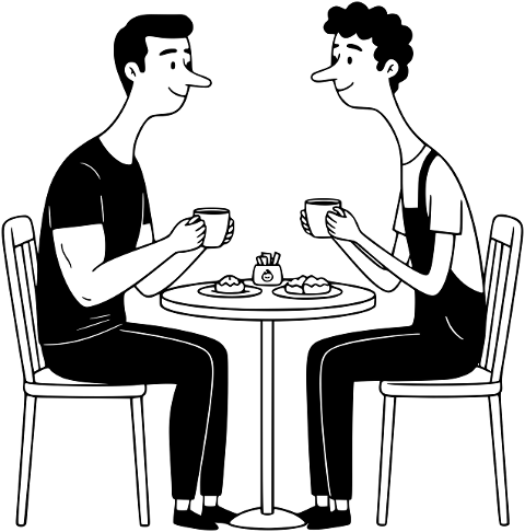 drawing-smoking-couple-love-10093851