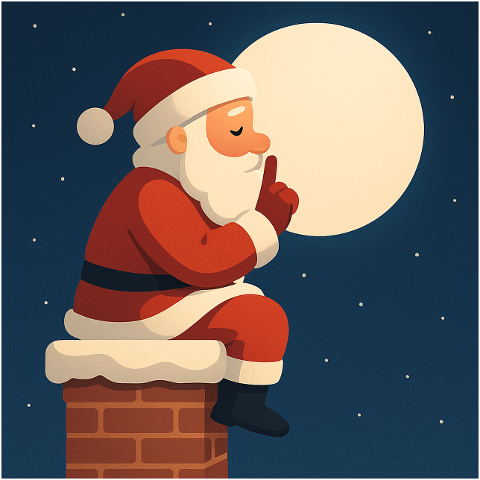 santa-claus-chimney-scene-10011881
