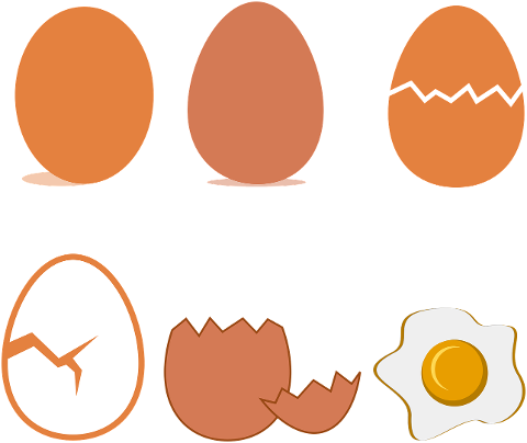 eggs-cracked-cartoon-food-chicken-7333393