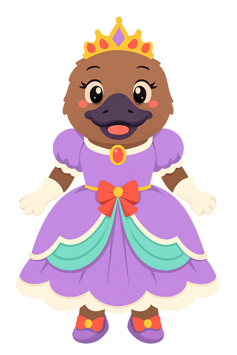 duck-illustration-princess-colorful-10302825