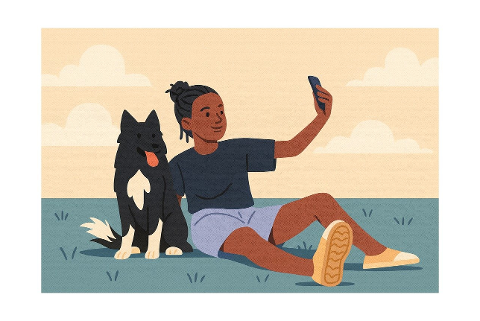 dog-girl-selfie-park-pets-9959409