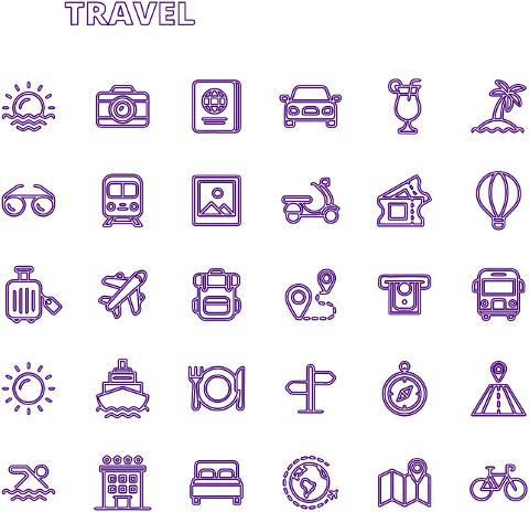 travel-icons-set-map-beach-6564259