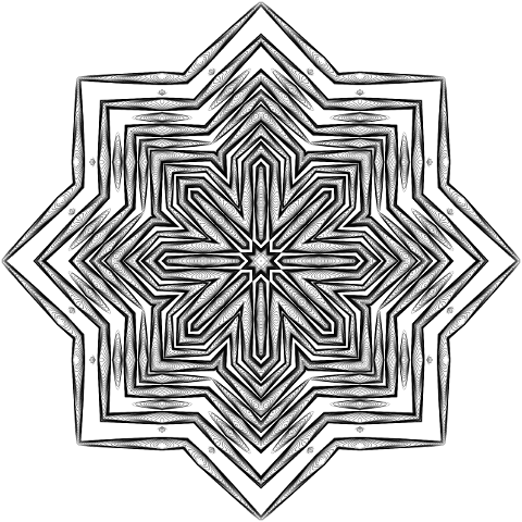 star-geometric-abstract-line-art-7476768