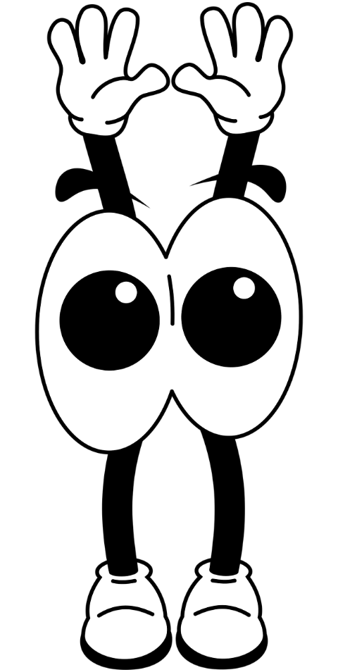 cartoon-big-eyes-hands-up-10292119