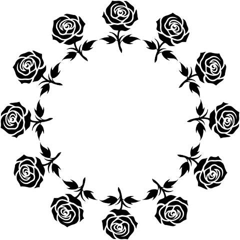 rose-flower-frame-border-plant-8671938