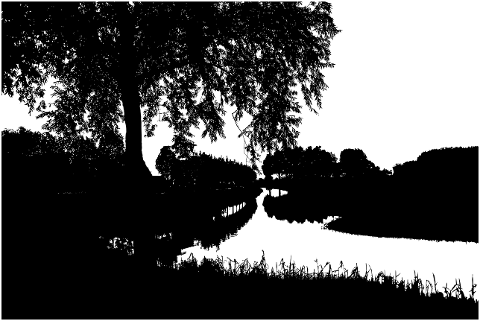 landscape-trees-silhouette-river-4123231