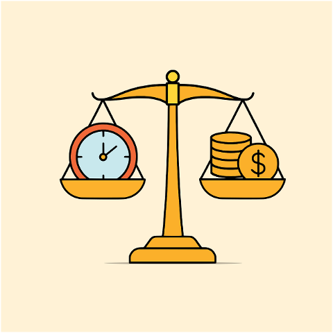 time-money-balance-scales-priority-9627900