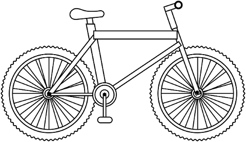 bicycle-bike-vehicle-line-art-6387857