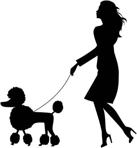 woman-walking-poodle-girl-and-poodle-4880973