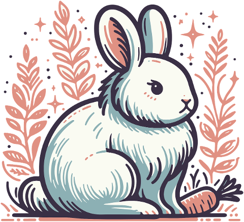 rabbit-bunny-carrots-cute-animal-8589506