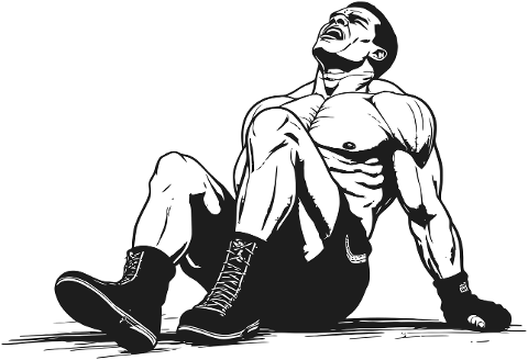 boxer-drawing-melancholy-line-art-9381065