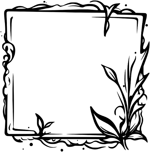 frame-nature-plant-blank-frame-8705320