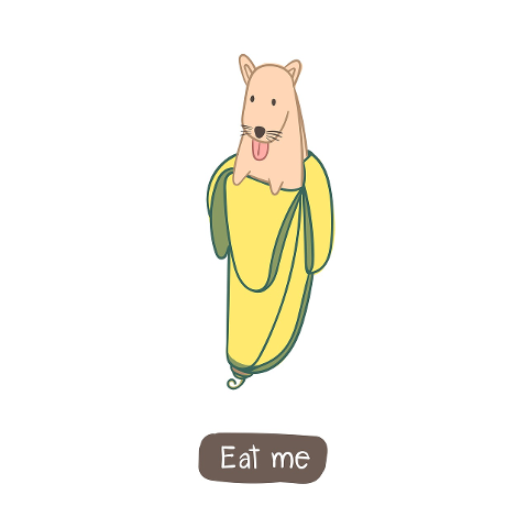 puppy-banana-cute-fruit-dog-6255510