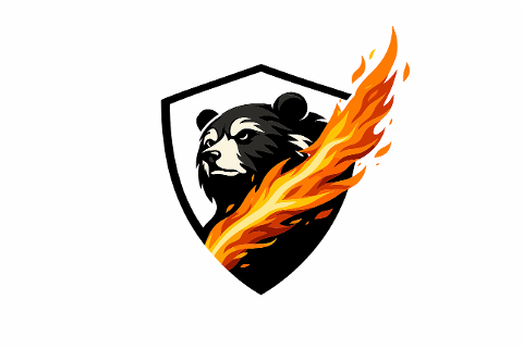 bear-flame-shield-fire-mascot-10228444