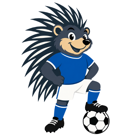 porcupine-italy-mascot-football-10339799
