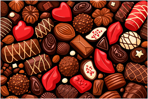 valentines-chocolate-chocolate-hearts-10139564