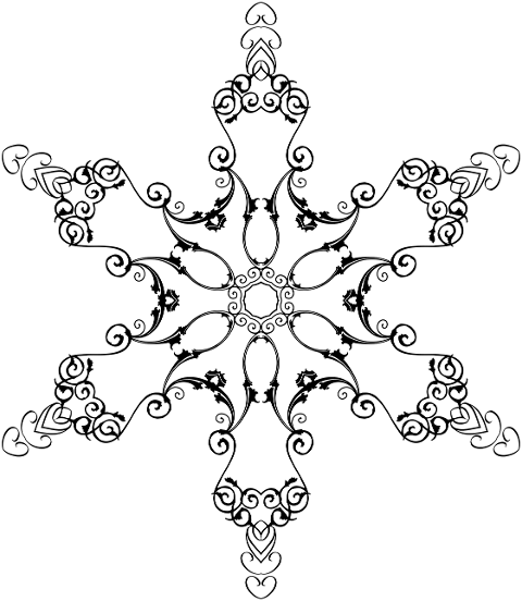 snowflake-flourish-line-art-6520683