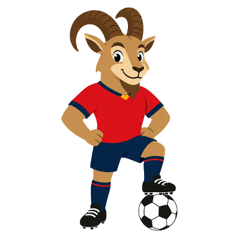 football-mascot-ibex-spain-10327053