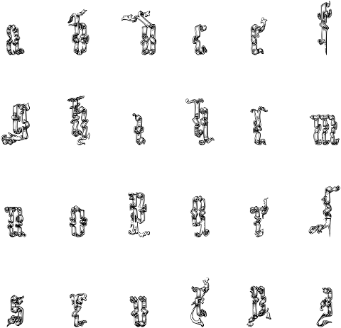 alphabet-font-line-art-english-5996964