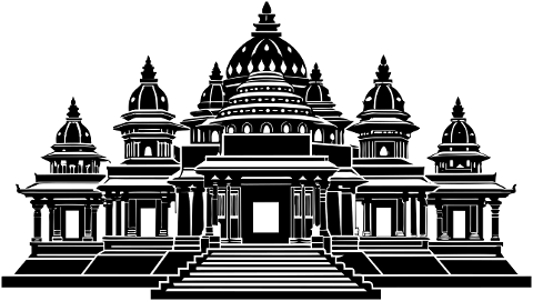 hindu-temple-landscape-silhouette-8940544