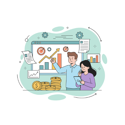 financial-discussion-illustration-10079911