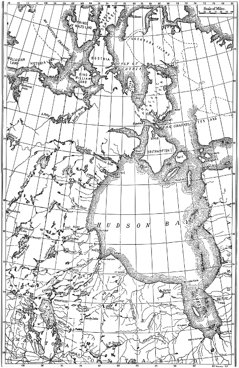 map-hudson-bay-line-art-geography-7290221