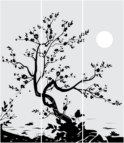 moon-tree-leaves-slide-door-7684189