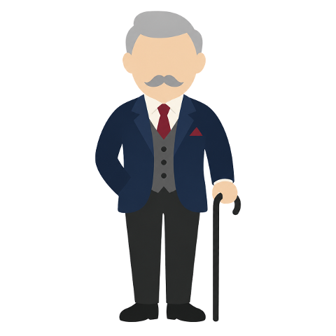 gentleman-elderly-man-mustache-suit-10312260