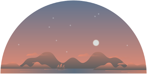 mountain-night-landscape-ship-4291629