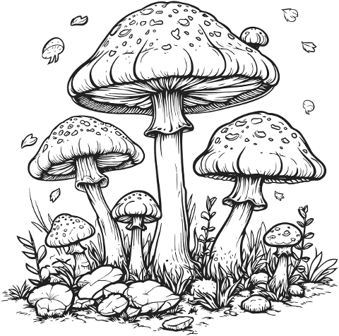 ai-generated-mushrooms-toadstools-8895767