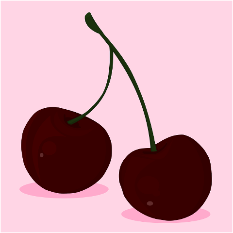 cherry-fruit-food-pink-cartoon-7080635