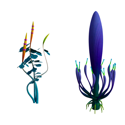 alien-plants-3d-render-nature-4803302