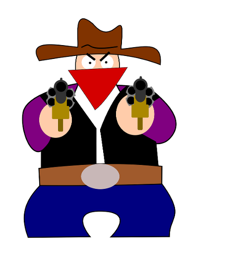 cowboy-western-duel-cutout-7292830