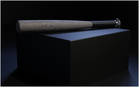 baseball-bat-black-sport-4926455