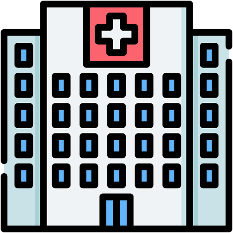 flat-medical-building-icon-5051440