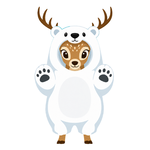 deer-polar-bear-animal-costume-10308079
