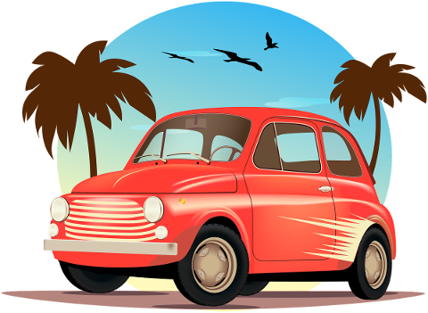 car-vintage-beach-retro-fiat-auto-5377730