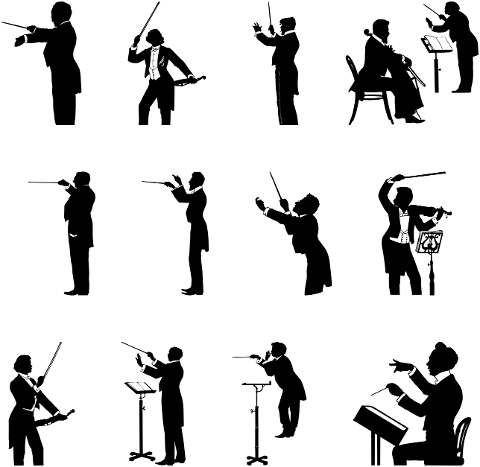 conductor-music-silhouette-4189841