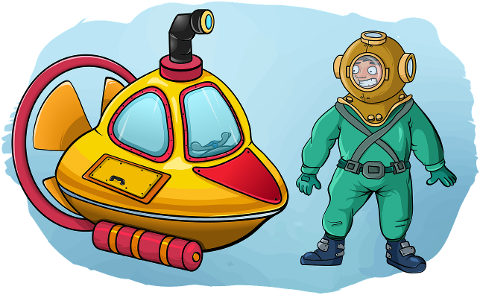 diver-submersible-watercraft-6934707