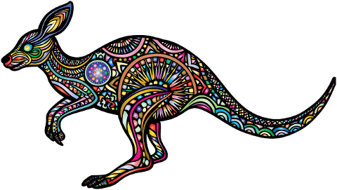 kangaroo-marsupial-decoration-8846898