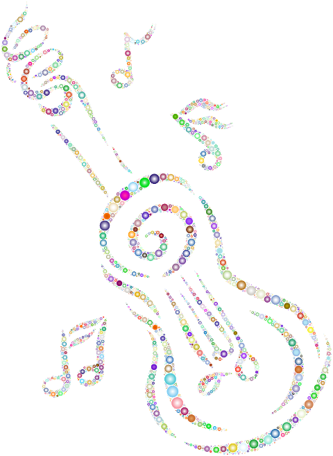 guitar-music-circles-dots-abstract-7702070