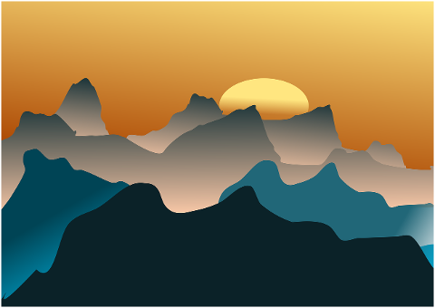 mountains-landscape-sunrise-6208363