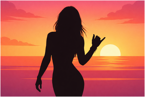 silhouette-woman-sunset-beach-10209781