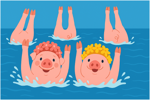 pigs-piglets-swimming-9987230