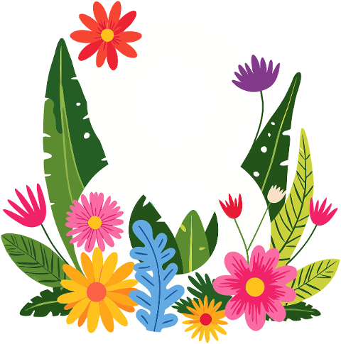 ai-generated-number-8-flowers-9432767