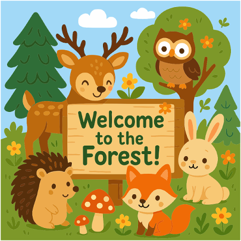 ai-generated-deer-forest-animals-9670959