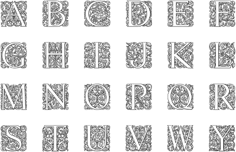 art-alphabet-font-english-letter-7693327